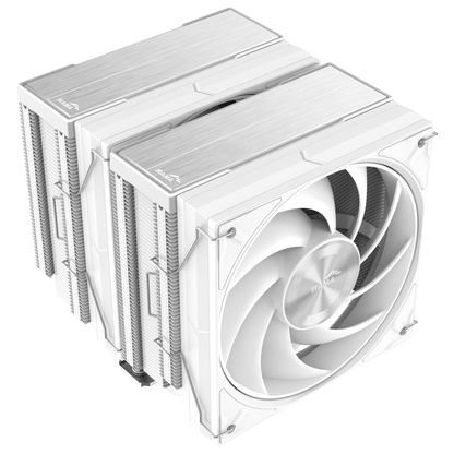 SAMA A60 Dual Tower CPU Cooler - White