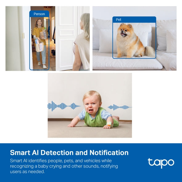 Tp-Link Tapo C125 I AI Home Security Wi-Fi Camera