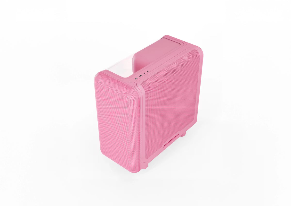 HYTE X50 Modern Performance Case Strawberry Milk