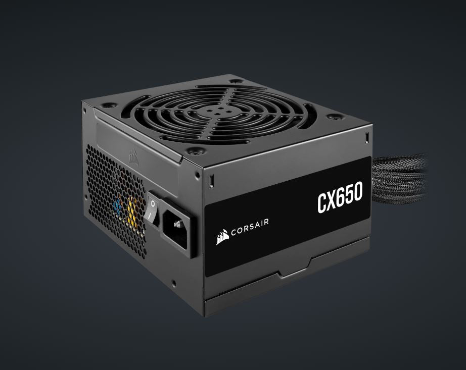 CORSAIR CX Series CX650 – 650 Watt 80 PLUS Bronze ATX Power Supply (CS-CP-9020278-NA)