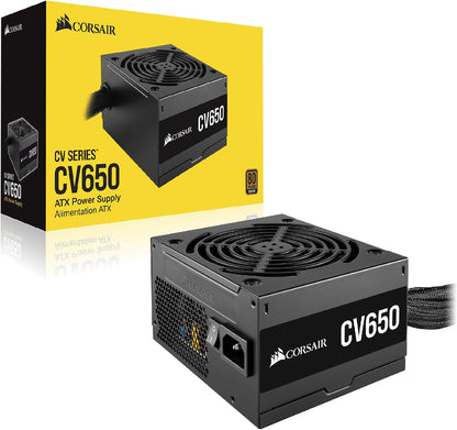 Corsair CV Series™ CV650 — 650 Watt 80 Plus® Bronze Certified PSU (CP-9020236-NA)