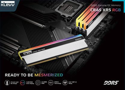 KLEVV Cras XR5 RGB (16GB x 2) DDR5-6000 (KD5AGUA80-60E400S)