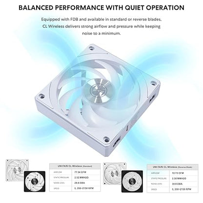 LIAN LI UNI FAN CL WIRELESS 120 Triple Pack