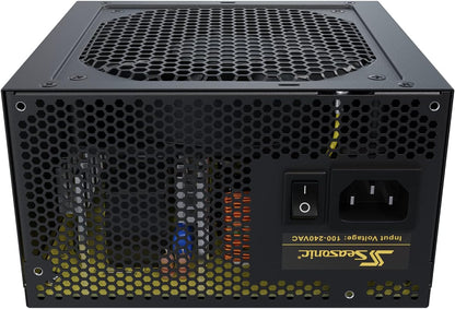 Seasonic CORE GM-500, 500W 80+ Gold, Semi-Modular, Fan Control in Silent and Cooling Mode, Perfect Power Supply for Gaming and Various Application (SSR-500LM)