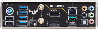 ASUS TUF GAMING B550M-PLUS WIFI II, AMD Ryzen™ 5000 Series/ 5000 G-Series/ 4000 G-Series/ 3000 Series/ 3000 G-Series Desktop Processors, PCIe 4.0 M.2, USB 3.2 Gen 2 Type-A and Type-C® support