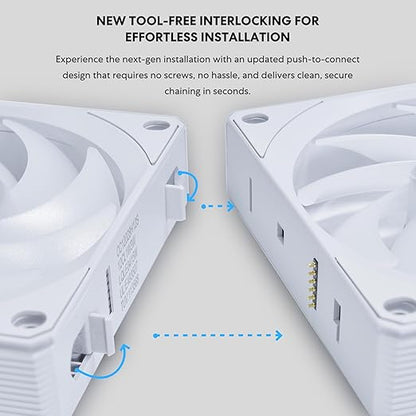 LIAN LI UNI FAN CL WIRELESS 120 Triple Pack