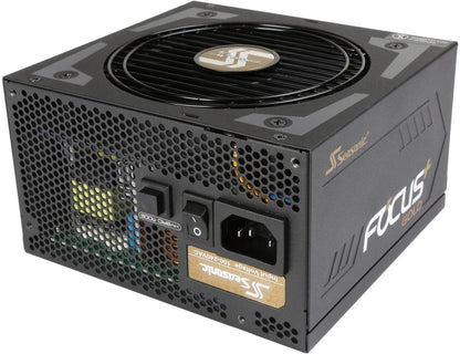 Seasonic FOCUS Plus 650 Gold SSR-650FX 650W 80+ Gold ATX12V & EPS12V Full Modular 120mm FDB Fan Compact 140mm Size Power Supply, Gold Modular FX (SSR-650FX)