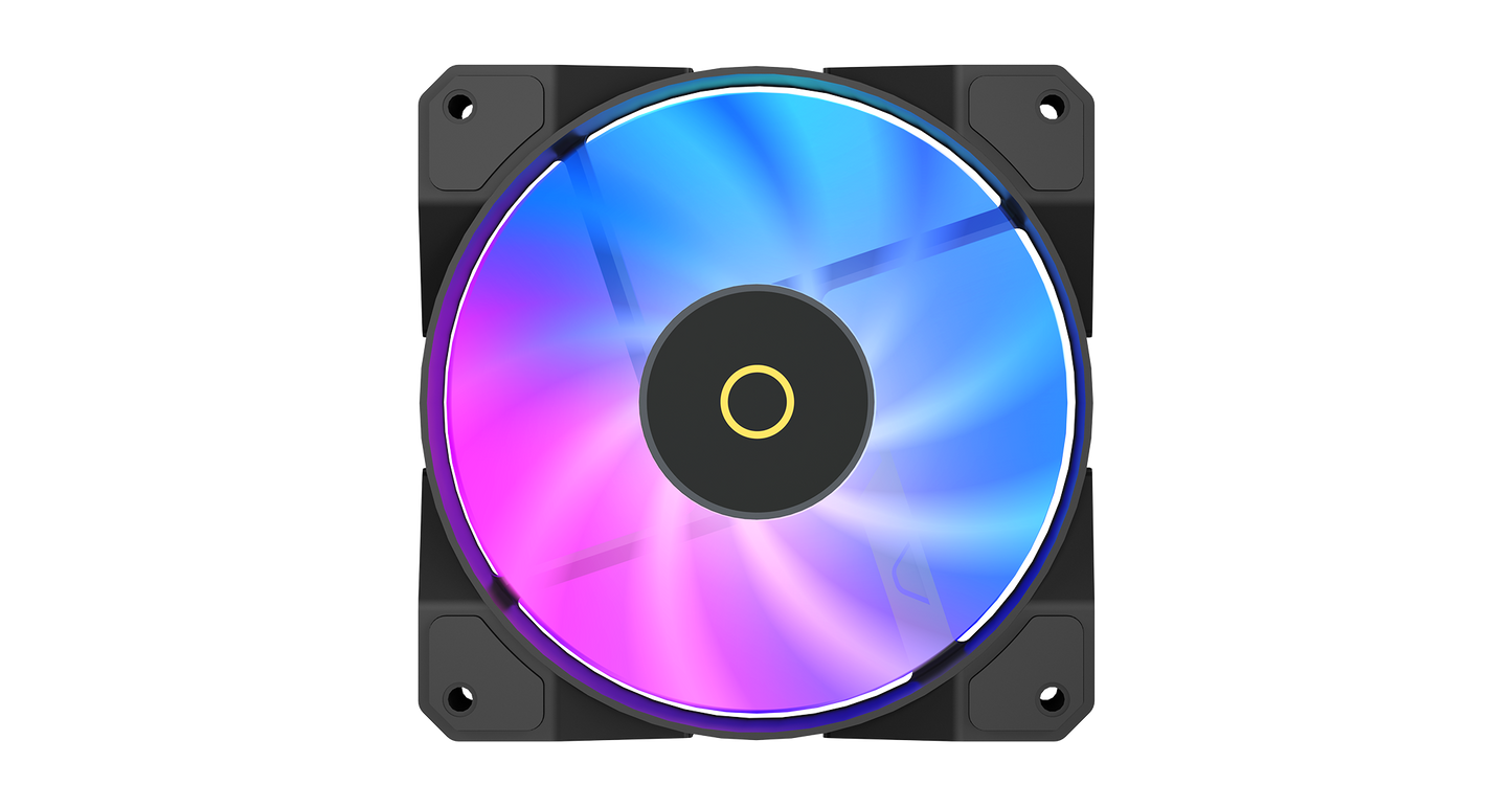 Pinklehub | Ocypus Beta F12 ARGB 120mm Fan (Black)