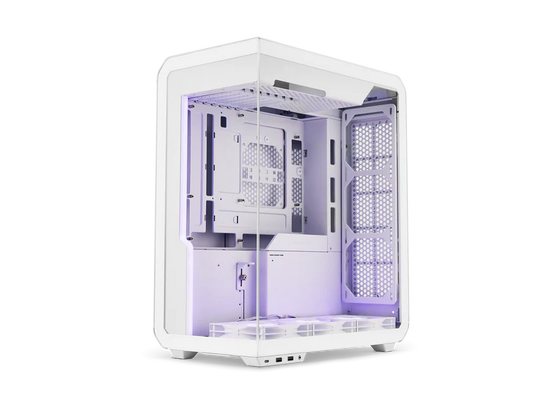 SSUPD Xhuttle Mid Tower ATX PC Case (White)