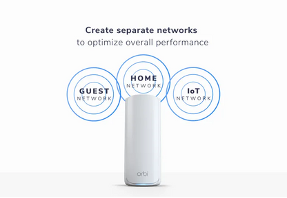 NETGEAR Orbi 770 Series Tri-Band WiFi 7 Mesh 3-Pack