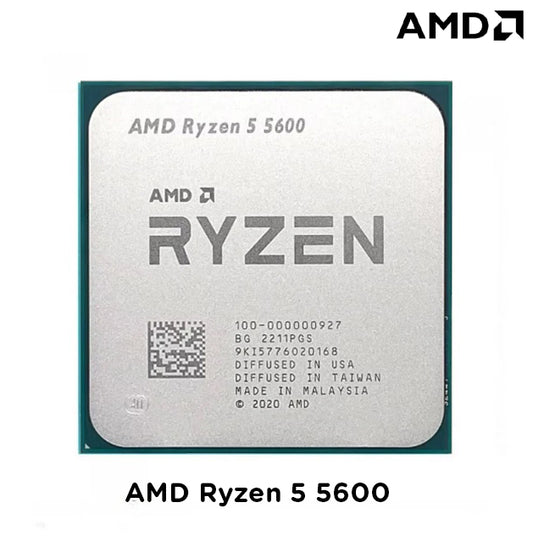 AMD Ryzen 5 5600 3.5GHz Socket AM4 Processor - Tray Type (Processor Only)