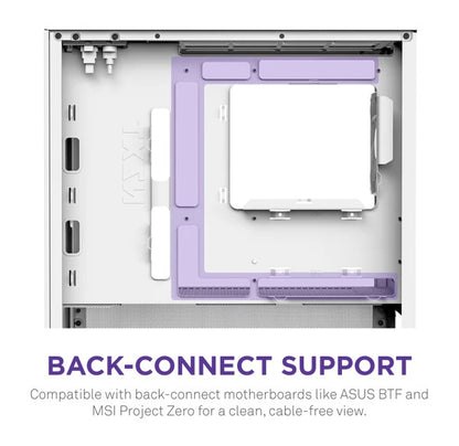 NZXT H3 Flow White Micro-ATX Airflow Case