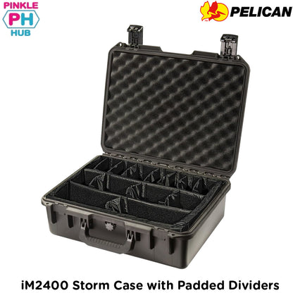 PELICAN iM2400 Storm Case with Padded Dividers