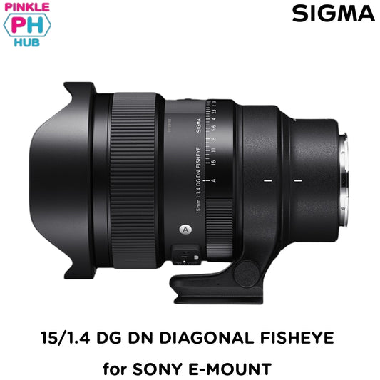 SIGMA 15/1.4 DG DN DIAGONAL FISHEYE for SONY E-MOUNT