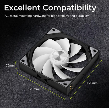 TRYX ROTA SL ARGB Reverse 120mm Fan Triple Pack