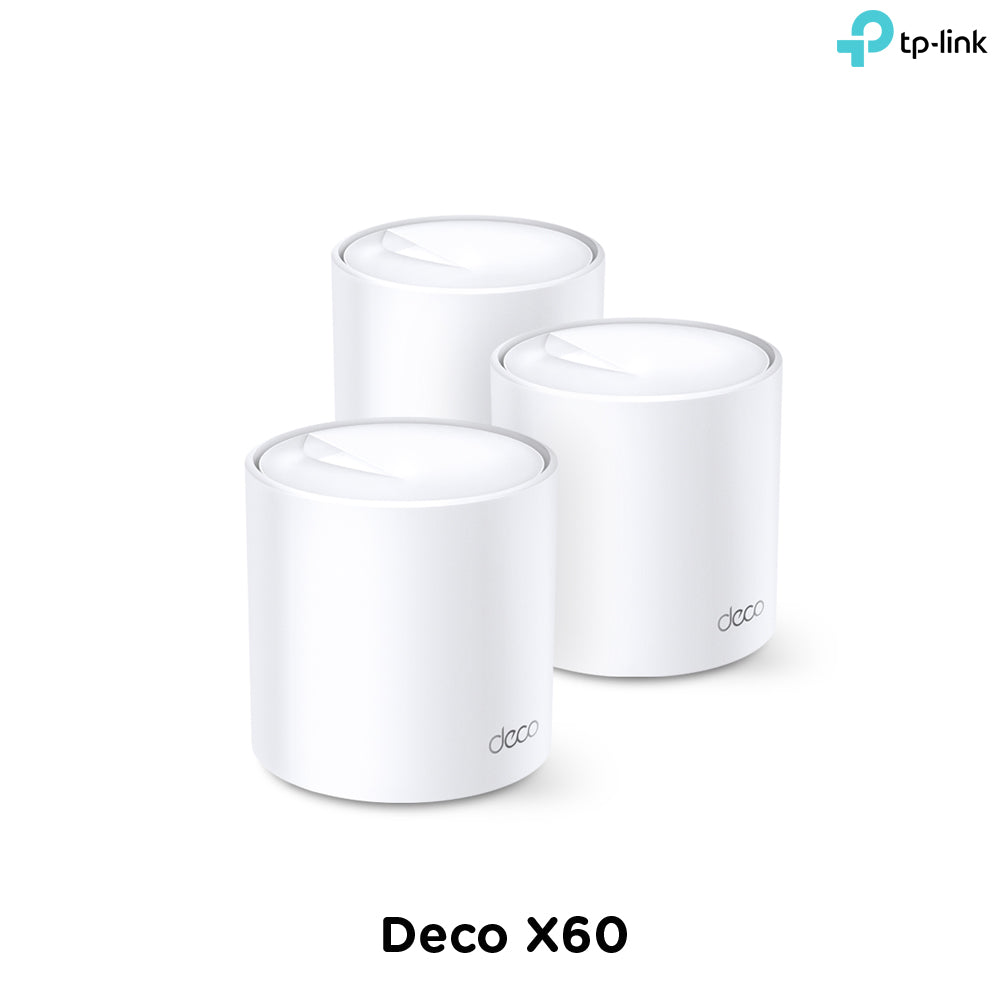 Tp-Link Deco X60 I AX5400 Whole Home Mesh Wi-Fi 6 System