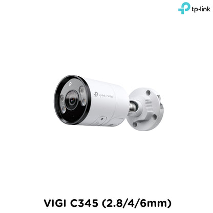 Tp-Link VIGI C345(2.8/4/6mm) I VIGI 4MP Outdoor Full-Color Bullet Network Camera