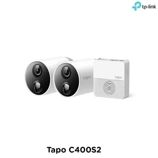 Tp-Link Tapo C400S2 I Smart Wire-Free Security Camera System, 2-Camera System