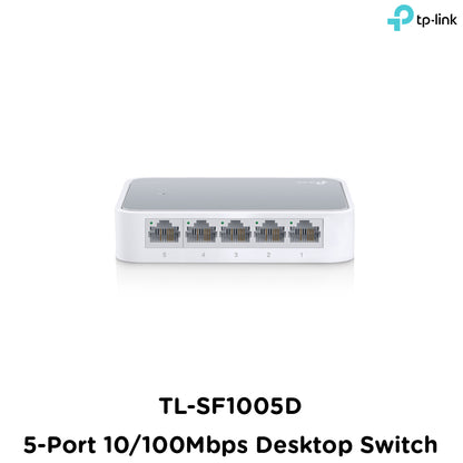 Tp-Link TL-SF1005D I 5-Port 10/100Mbps Desktop Switch