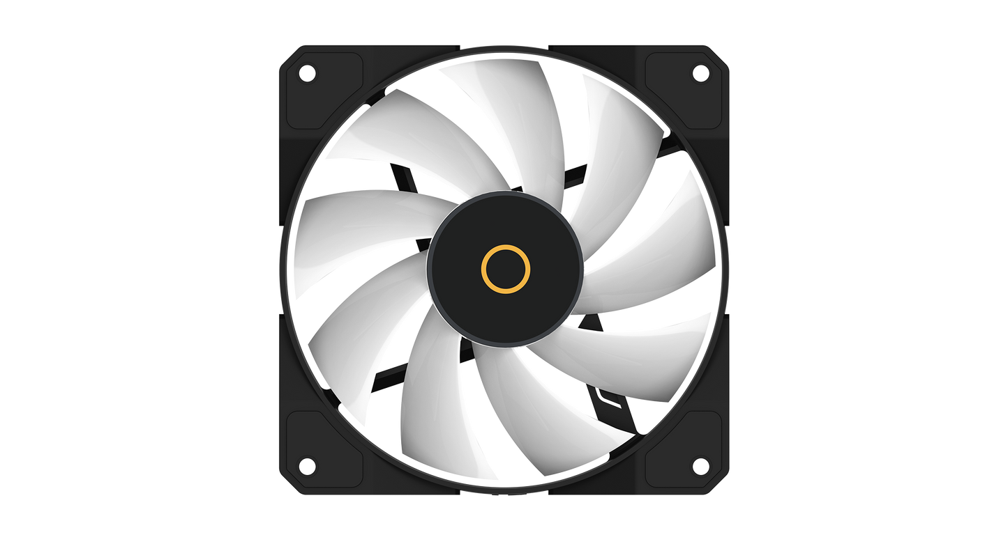 Ocypus Beta F12 ARGB Reverse Blade 120mm Fan (Black)