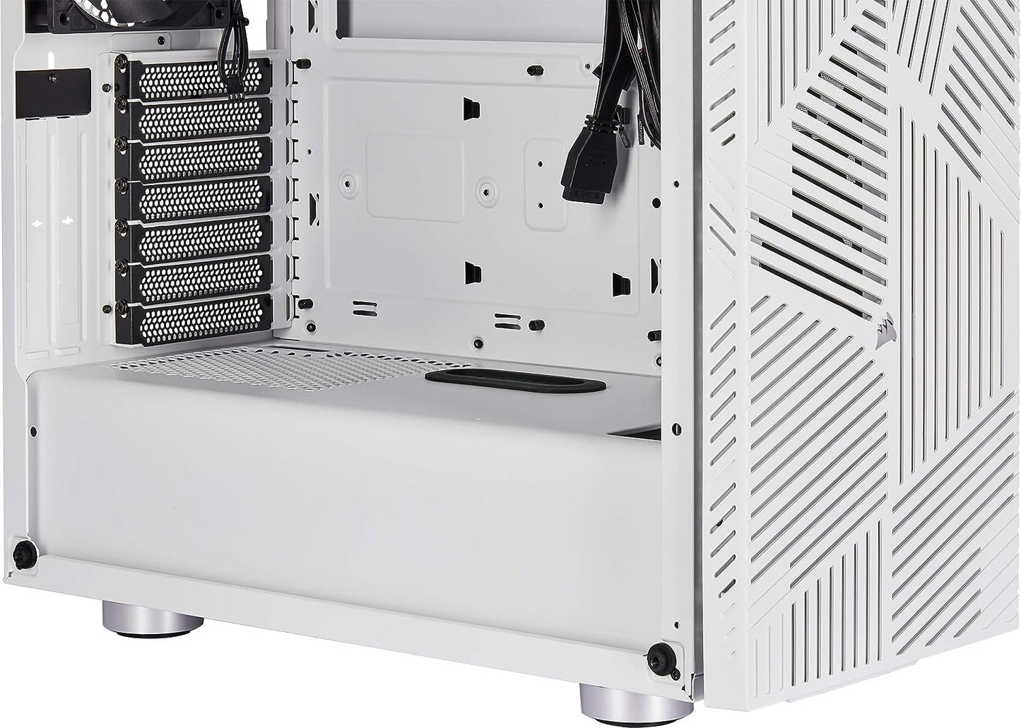 Corsair 275R AIRFLOW TEMPERED GLASS MID TOWER GAMING CASE WHITE (C5-CC-9011182-WW)