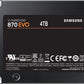Samsung 870 EVO 4TB 2.5" SATA III 6 Gb/s  (MZ-77E4T0B/BW)