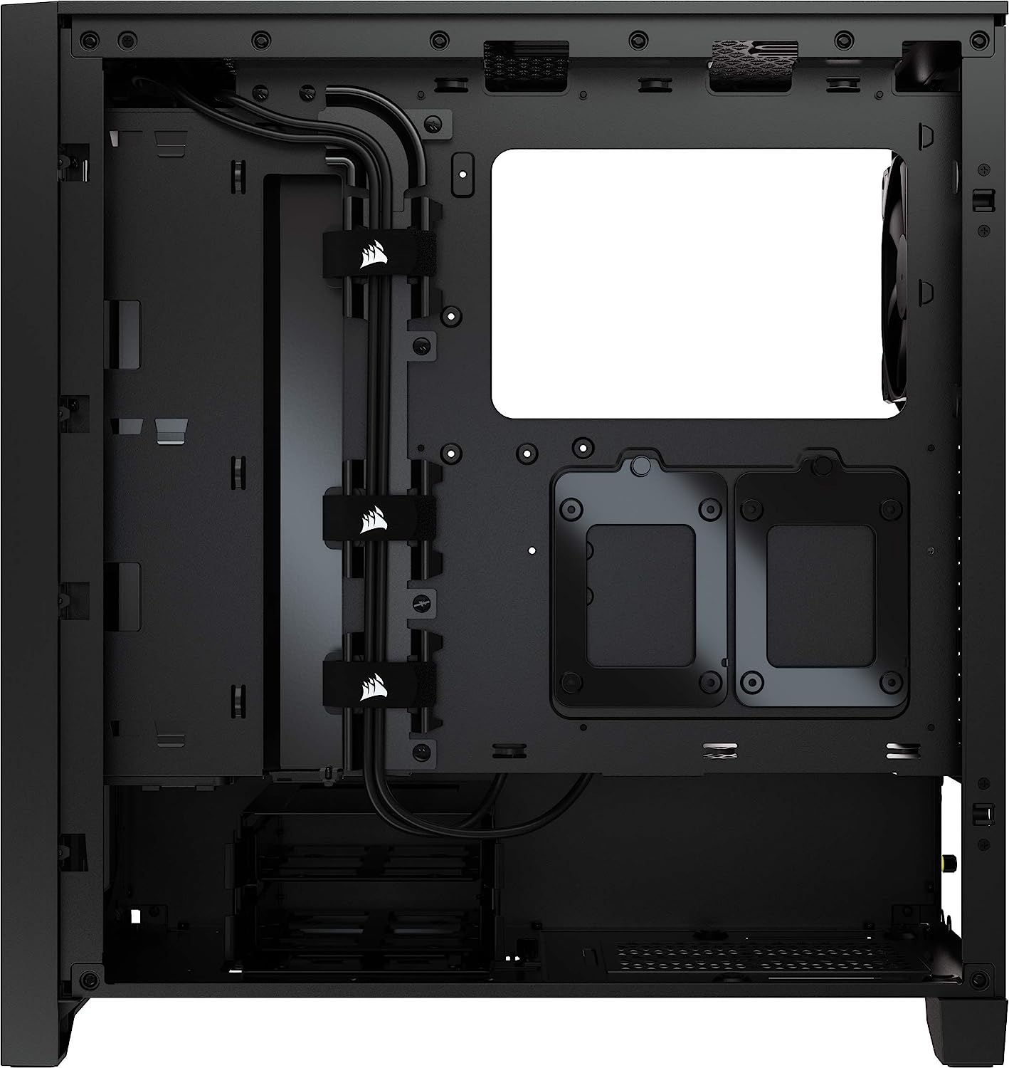 Corsair 4000D AIRFLOW Tempered Glass Mid-Tower ATX Case — Black (CS-CC-9011198-WW)