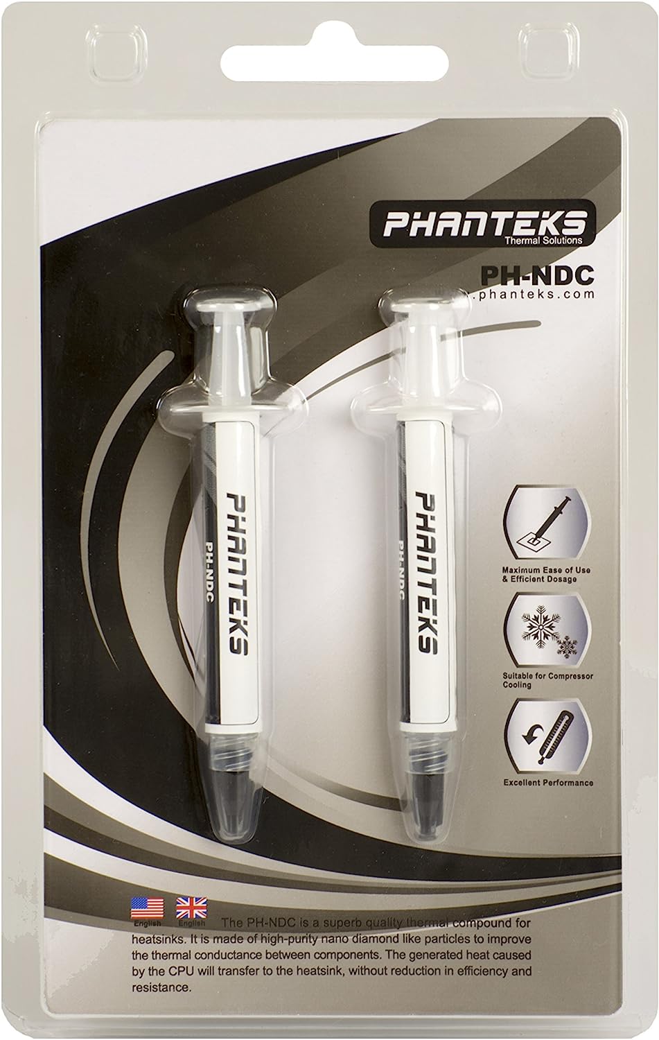 Phanteks CPU Cooling Cases Thermal Compound (PH-NDC_02)