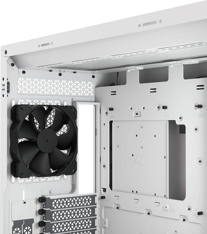 Corsair 5000D AIRFLOW Tempered Glass Mid-Tower ATX PC Case — White (CS-CC-9011211-WW)