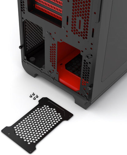 Phanteks I Enthoo Primo Special Edition Black/Red Ultimate Chassis with 5 x 140mm fans w/o PSU