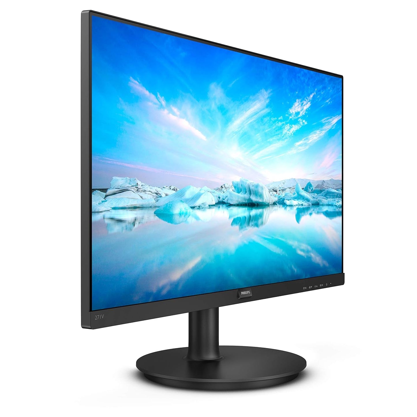 Philips 271V8 27" Full HD V Line wide-view LCD Monitor with IPS Panel, Anti-glare, Flicker-free, LowBlue Mode, and Adaptive Sync