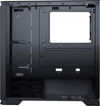 Metallic Gear Neo Silent Mid-Tower ATX Chassis, Silent Front Panel, Tempered Glass Side Panel, Skiron Fan, Black (MG-NE520S_BK01)