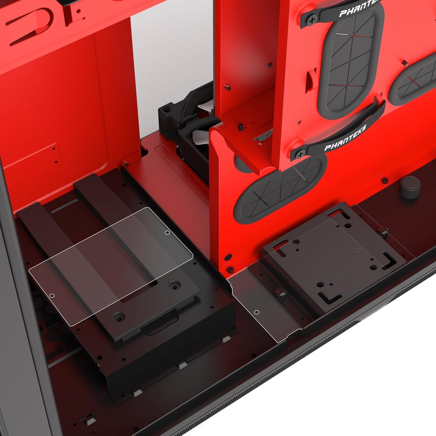 Phanteks I Enthoo Primo Special Edition Black/Red Ultimate Chassis with 5 x 140mm fans w/o PSU