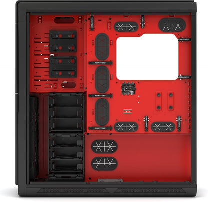 Phanteks I Enthoo Primo Special Edition Black/Red Ultimate Chassis with 5 x 140mm fans w/o PSU