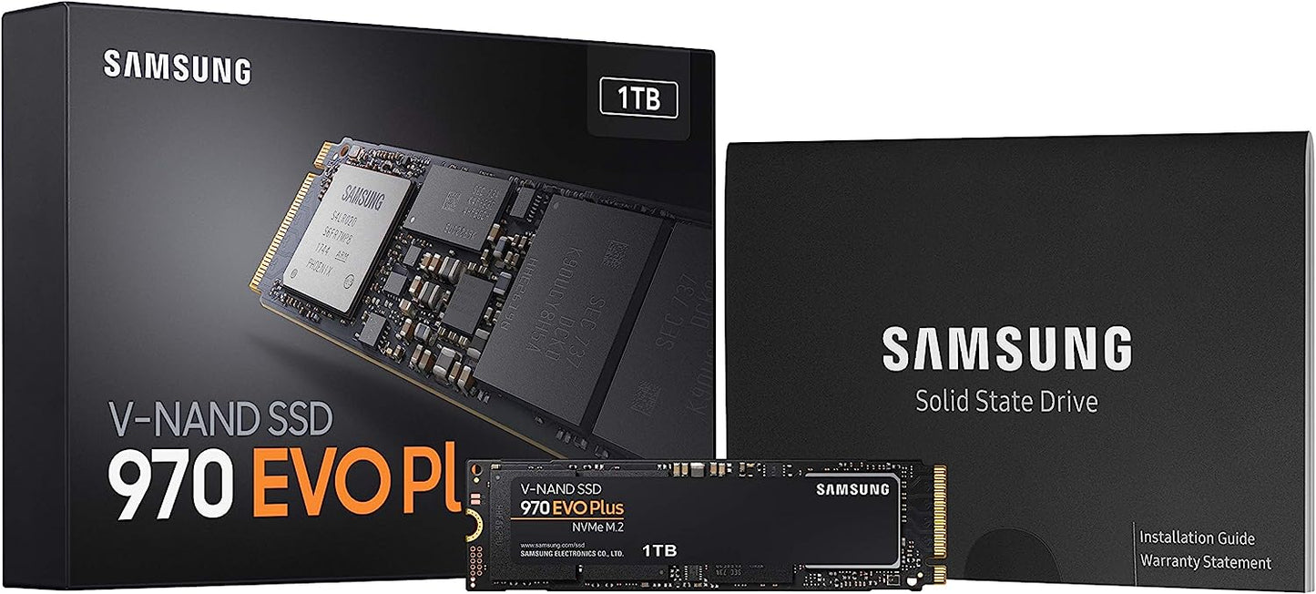 Samsung 970 EVO PLUS 1TB M.2 PCIe Gen3 x4 NVMe 4TB 2.5"  (MZ-V7S1T0BW)