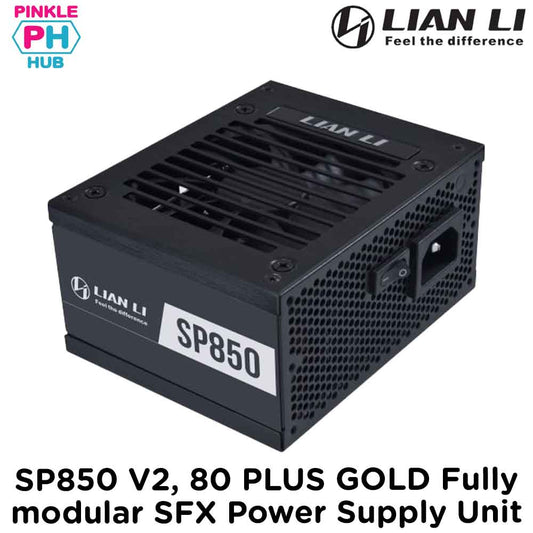 Lian Li SP850 V2, 80 PLUS GOLD Fully modular SFX Power Supply Unit