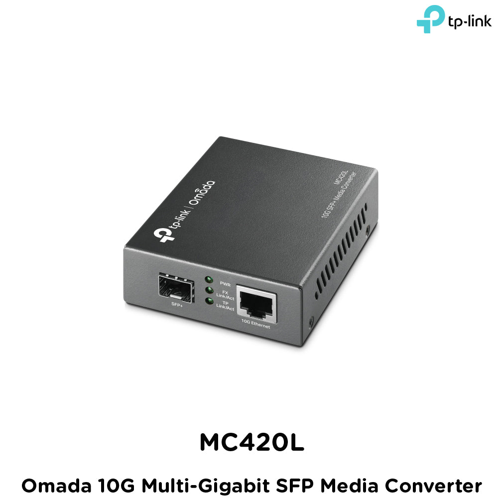 Tp-Link MC420L I Omada 10G Multi-Gigabit SFP Media Converter