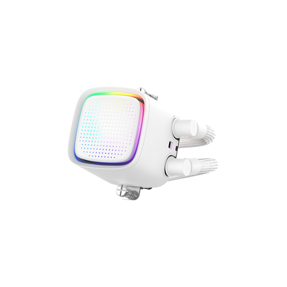 SAMA L50 240mm Liquid CPU Cooler AIO w/ ARGB Infinity Mirror Effect - Black | White