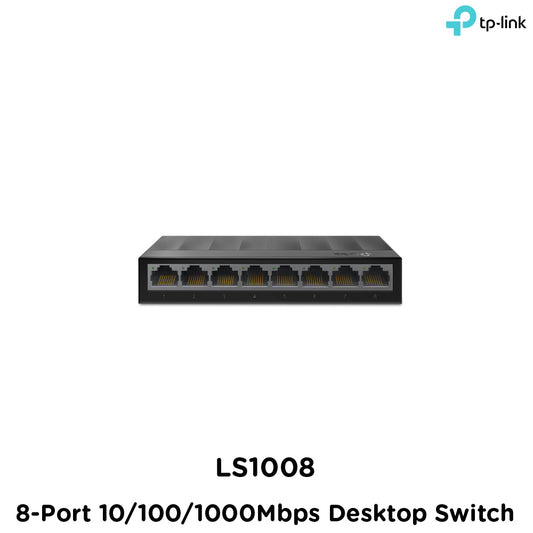 Tp-Link LS1008 I 8-Port 10/100/1000Mbps Desktop Switch