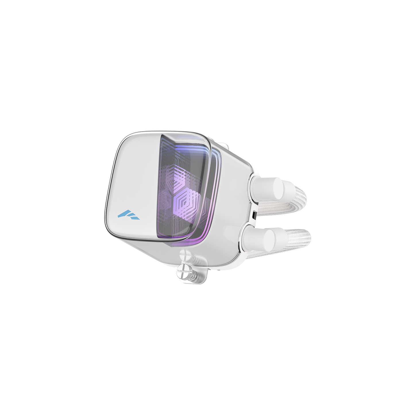 Sama L70 240mm AIO ARGB Liquid CPU Cooler with Infinity Mirror Effect - Black | White