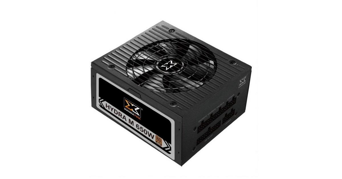 XIGMATEK Hydra 650W Bronze 80 Plus Bronze (Fixed Cable 650w APFC to DC)
