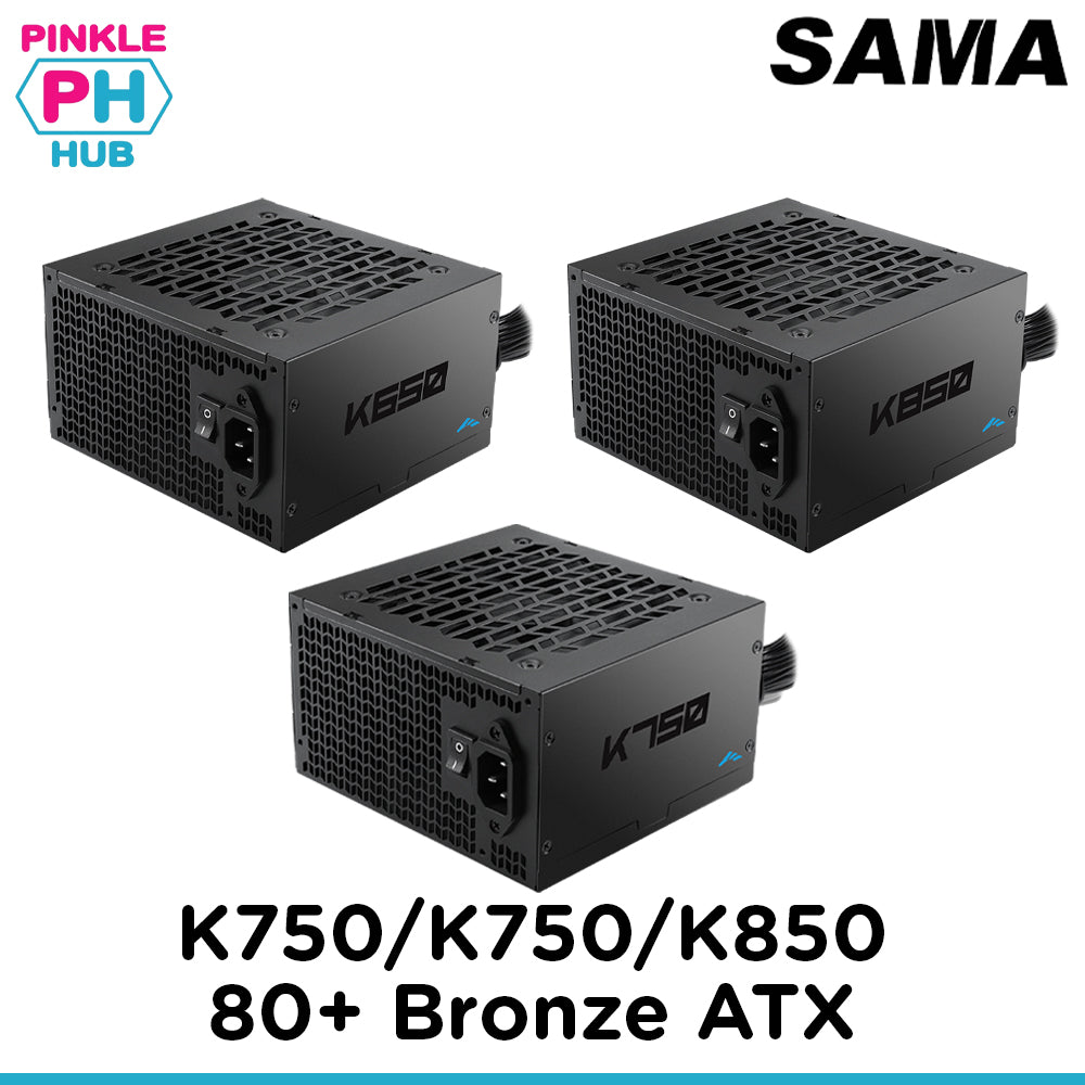 SAMA K650/K750/K850 80+ Bronze ATX 2.52 Non-Modular Power Supply