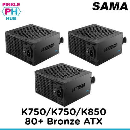 SAMA K650/K750/K850 80+ Bronze ATX 2.52 Non-Modular Power Supply