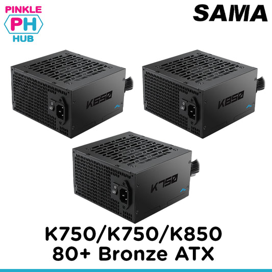SAMA K650/K750/K850 80+ Bronze ATX 2.52 Non-Modular Power Supply