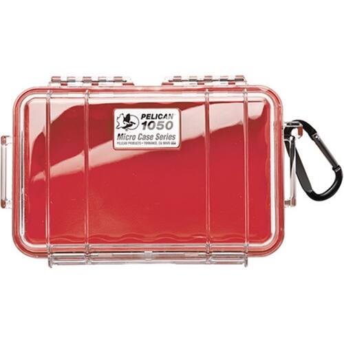 PELICAN 1050 Micro Case | Black, Blue, Yellow, Red with clear lid