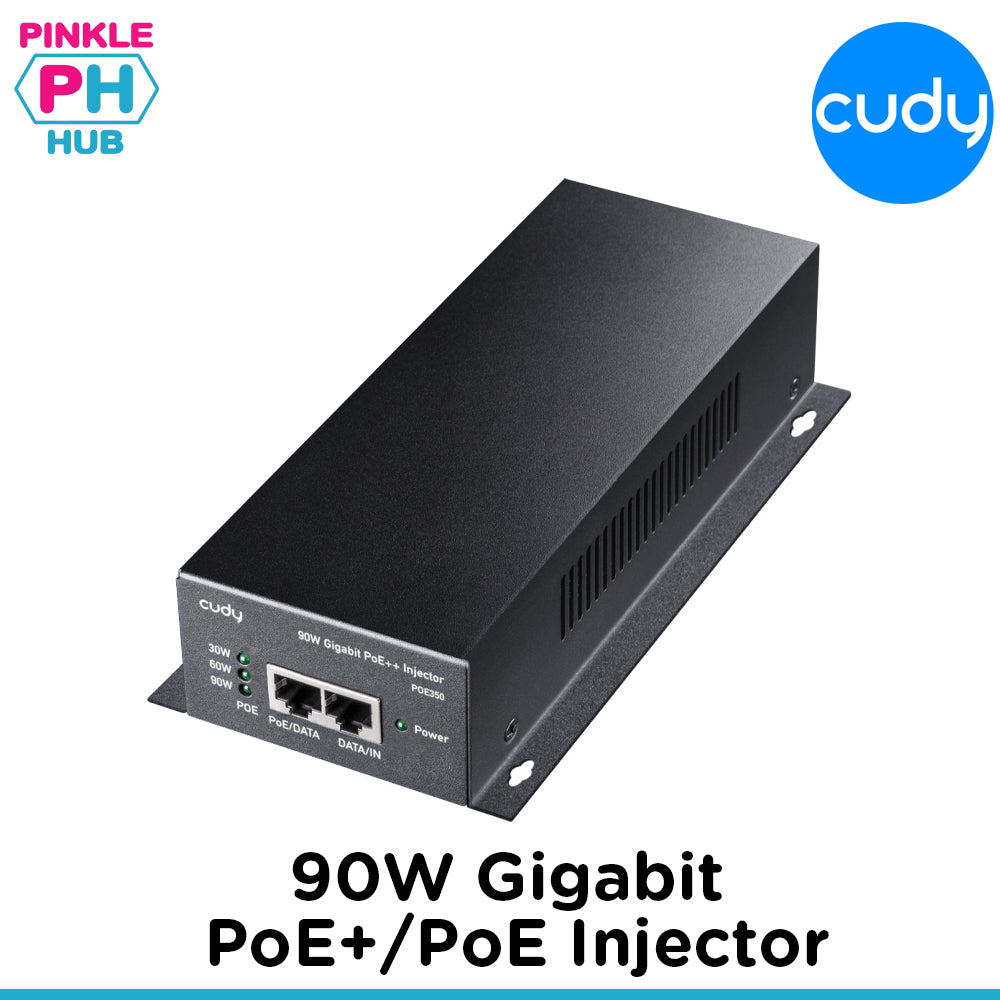 Cudy 90W Gigabit PoE+/PoE Injector