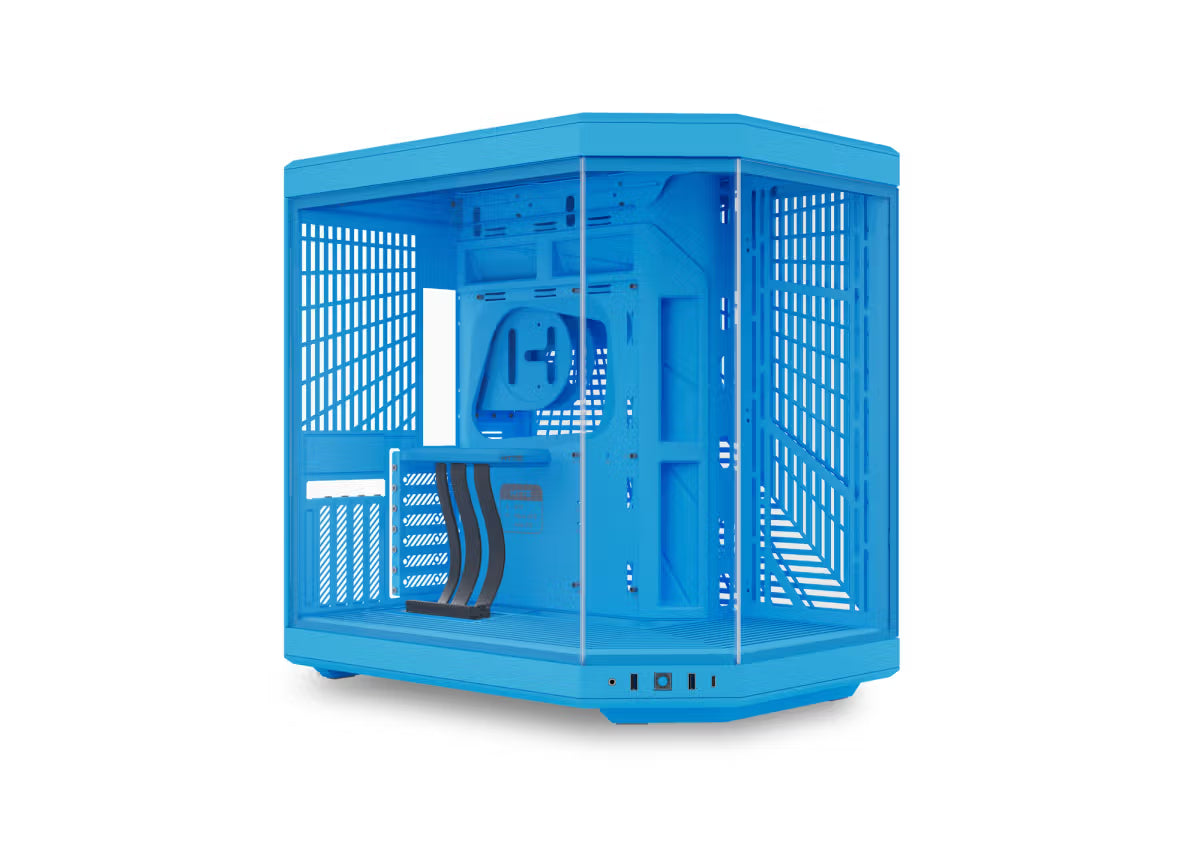 HYTE Y70 Modern Dual Chamber Mid-Tower ATX Case - Blueberry Milk