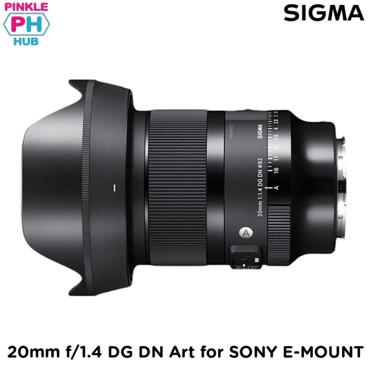 SIGMA 20mm f/1.4 DG DN Art for SONY E-MOUNT