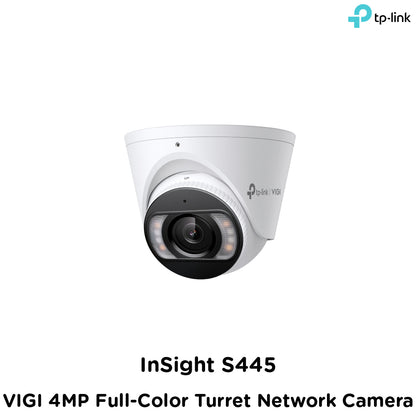 Tp-Link InSight S445 I VIGI 4MP Full-Color Turret Network Camera