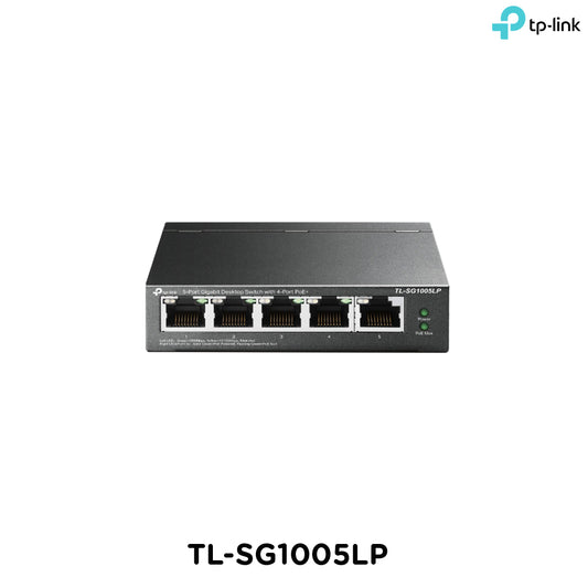 Tp-Link TL-SG1005LP I 5-Port Gigabit Desktop Switch with 4-Port PoE+